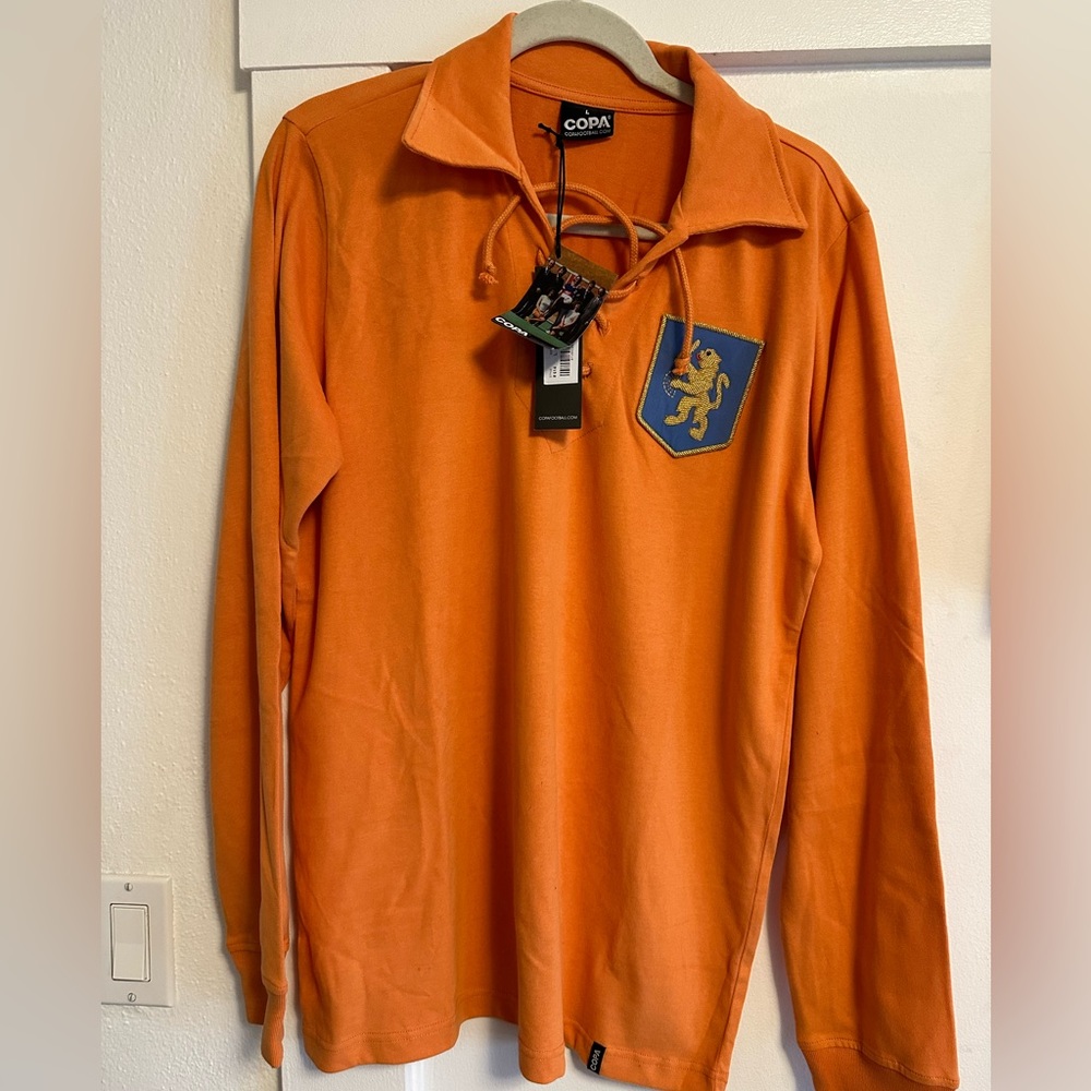 Retro Netherlands soccer shirt